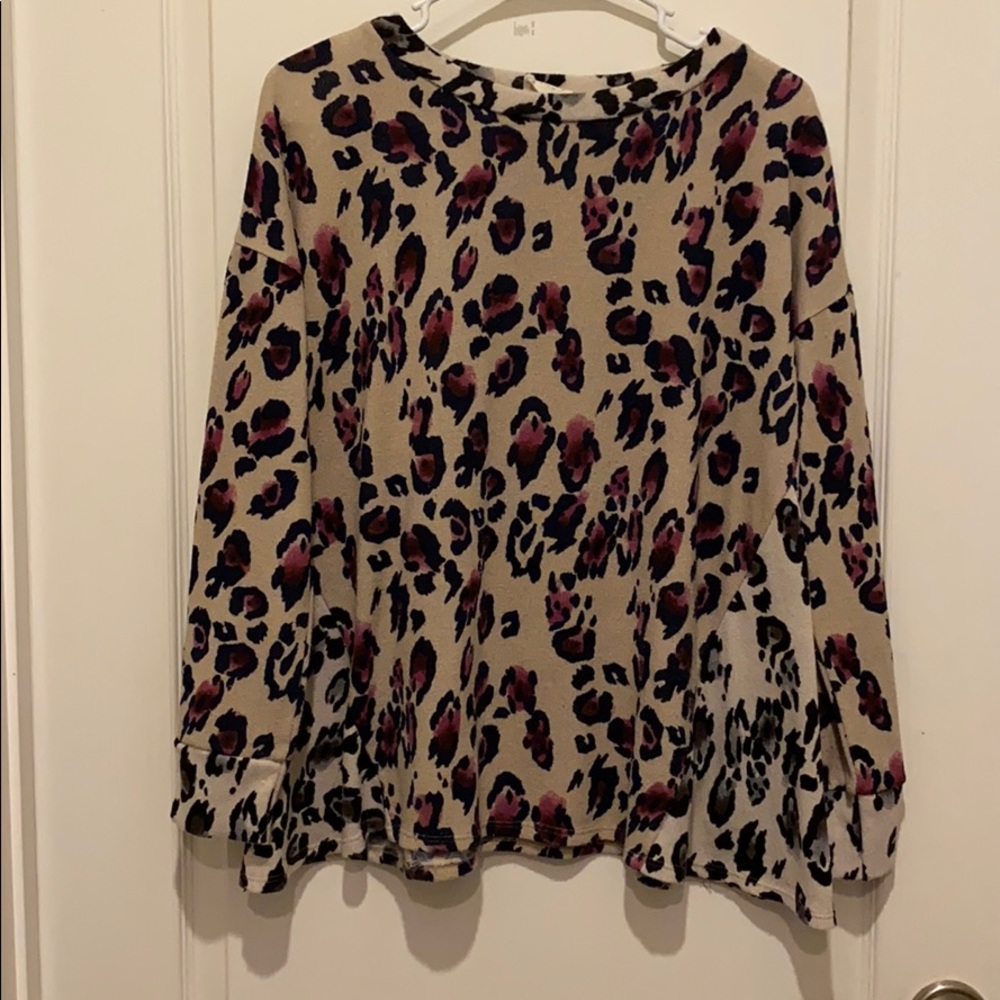 Cheetah sweater